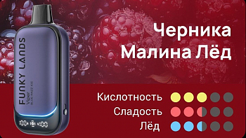 Funky Lands Vi30000 POD-1 "Blue Razz Ice / Черника Малина Лёд" 20